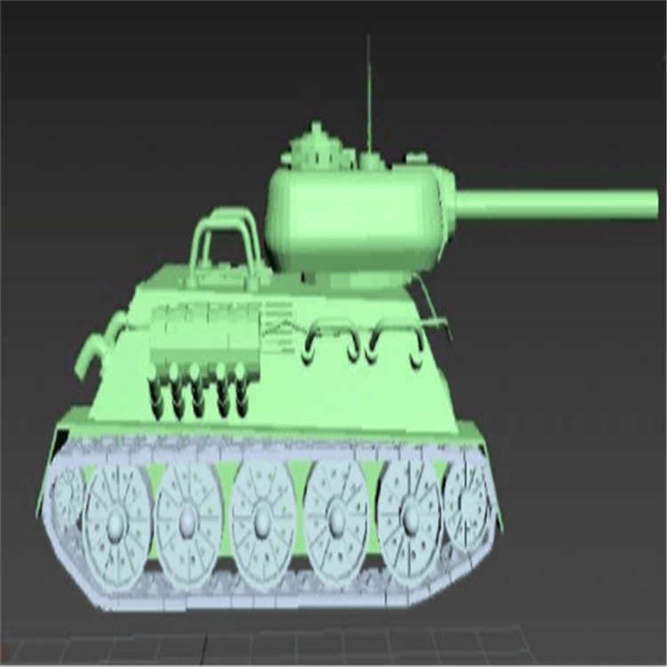 坡头充气军用坦克模型
